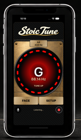 Stoic Tune’s Gold Rack iPhone companion with its tuning display